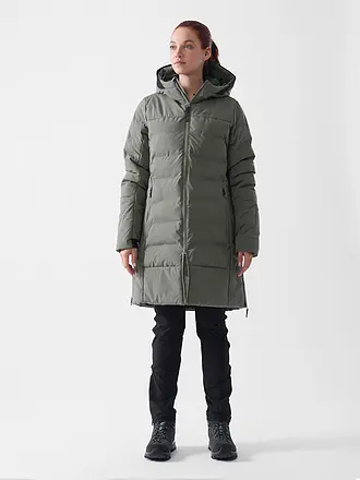 MERU | Damen Wintermantel Esbjerg Hoodie | dunkelgrün